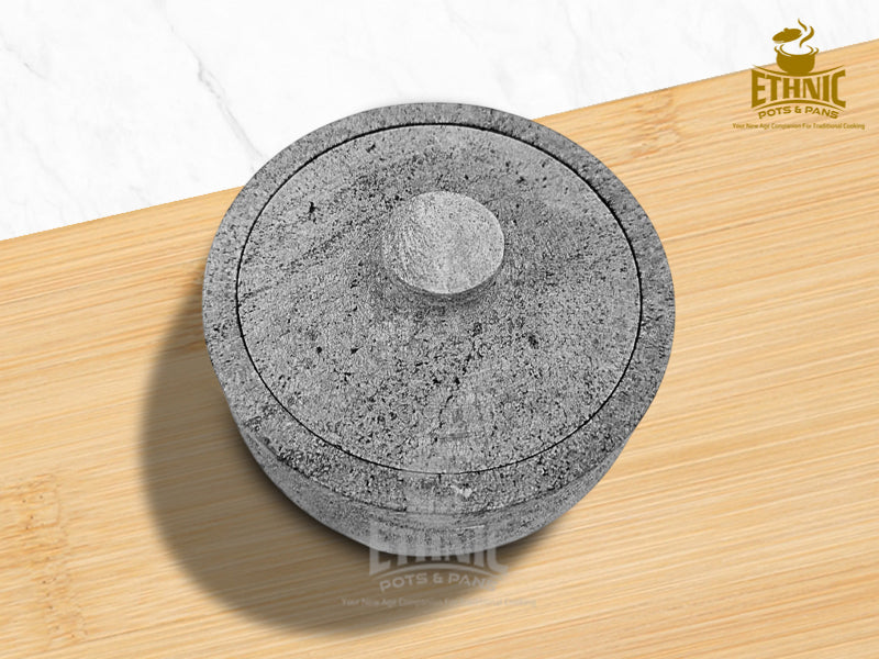 Soapstone Curdpot- Pear shape