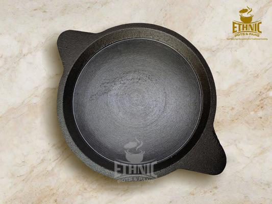 Double handle Edge raised deep Tawa