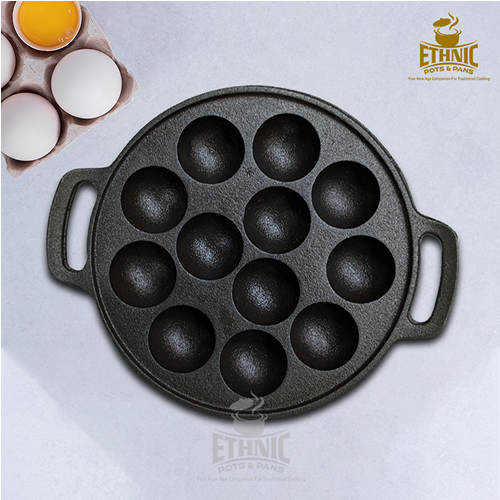Flat base Paniyaaram Pans