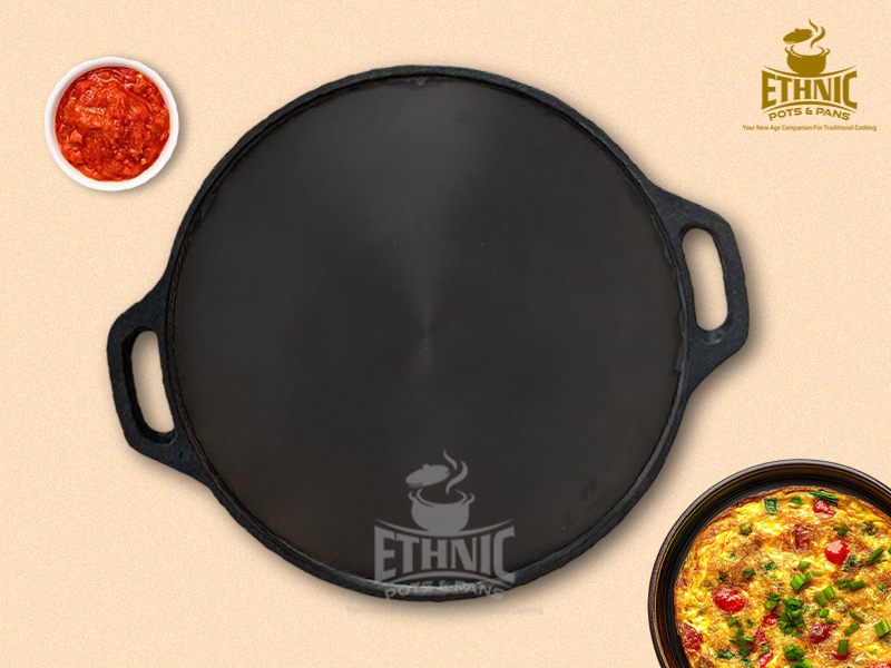 13 Inch Superior Smooth Tawa- Best Tawa for Dosa Psychos