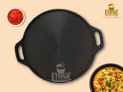 13 Inch Superior Smooth Tawa- Best Tawa for Dosa Psychos