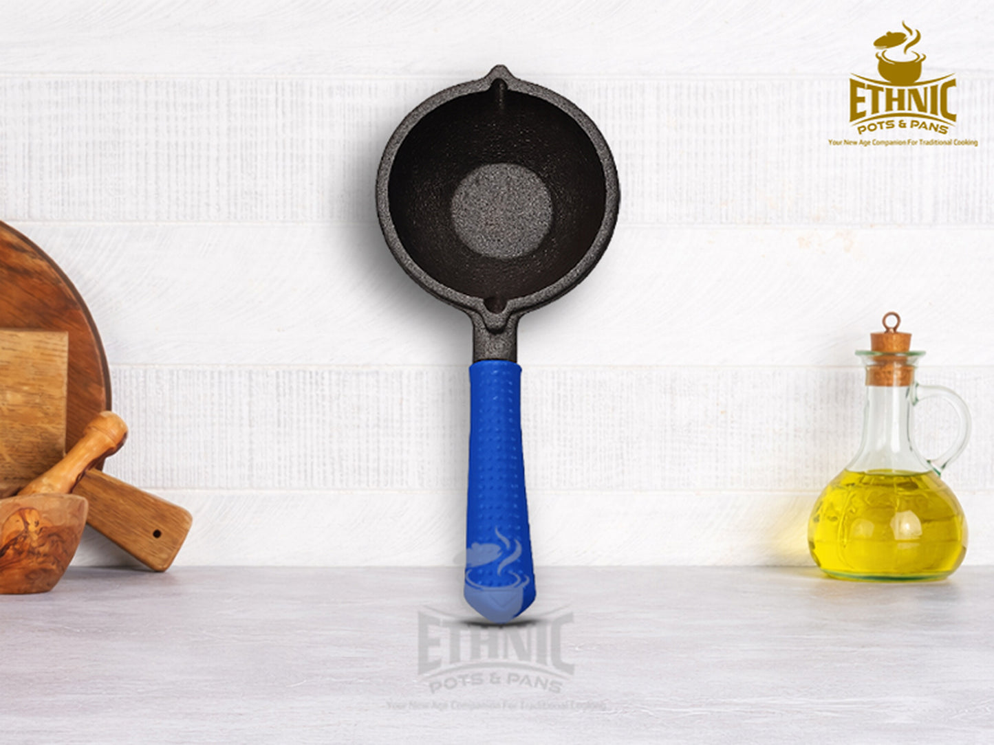 Cast Iron Tadka Pan